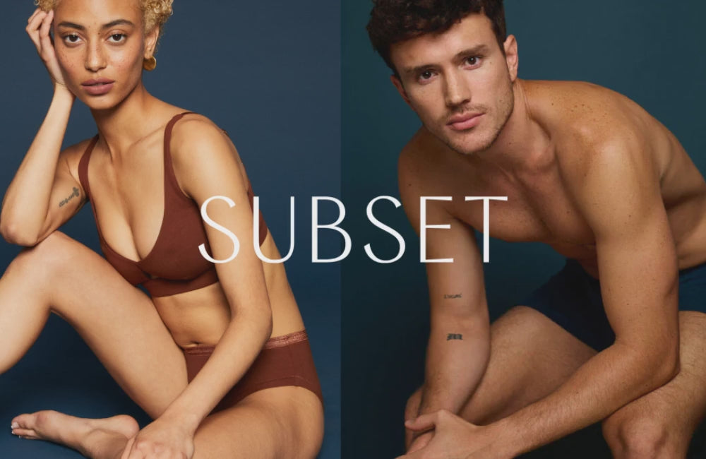 Showcase of Subset's Shopify website.